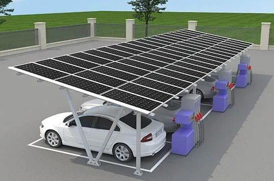 防護(hù)發(fā)電兩相宜，邁貝特光伏車棚“巧解”充電焦慮