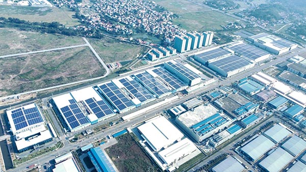 越南立訊精密(云中)分布式光伏項目